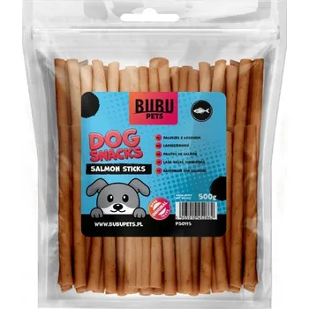 Pamlsek pro psa Bubu Pets - Měkké tyčinky - LOSOS - 500g
