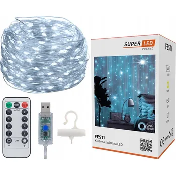 Vánoční dekorace Vnitřní Vánoční osvětlení na stromeček SuperLED 3 m, 201 - 300 světýlek