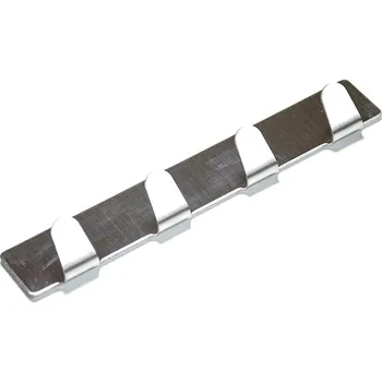 Věšák Háček samolepící (4 háčky), nerez A2, 160x25mm, 10ks