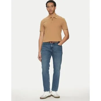 Pánské oblečení BOSS Polokošile Pallas 50468362 Béžová Regular Fit 3XL