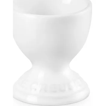 Stojánek na vajíčko Kalíšek na vejce 6 cm, WHITE, kamenina, Le Creuset - doprava zdarma od 2999 Kč