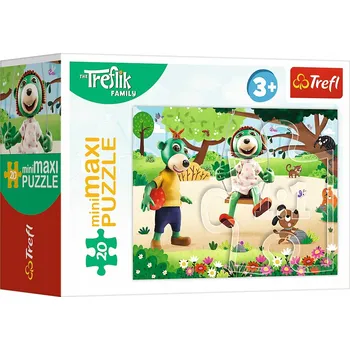 Puzzle PUZZLE 20 MiniMaxi Treflíci RODINA TREFLÍKŮ Trefl 21154