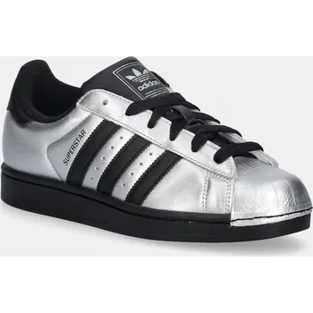 Dámské tenisky Kožené tenisky adidas Originals Superstar II, 35.5, stříbrná, SLV