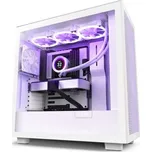 NZXT skříň H7 Flow edition / ATX / 2x 120 mm fan / USB-C / 2x USB / prosklená bočnice / mesh panel / bílá (cs, NZXT)