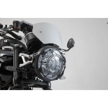 Zavazadlo na motocykl větrný štítek stříbrný Triumph Speed Twin 1200 (18-).