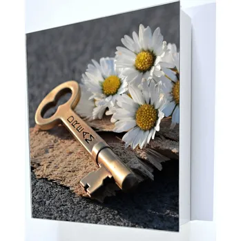 Skříňka na klíč Designová skříňka na klíče, 14 háčků, polička na peněženku SZTOS