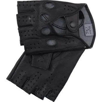 Rukavice Špongr Řidičské rukavice BOHEM BP z černé skopové kůže s podšívkou NanoAg Velikost: 7 1/2"