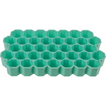 Tvořítko na led Silikonová forma na led oktagon (až 37 kostek)