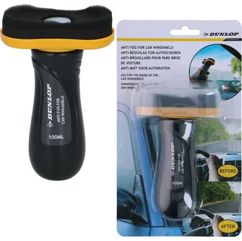 Tekutina proti zamlžování skel automobilů Houbička 100ML DUNLOP