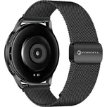 Řemínek Samsung Galaxy Watch Forcell F-Design FS11 magnetická ocel 20 mm černý
