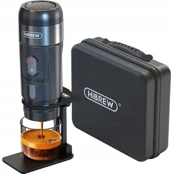 Kávovar HiBREW H4A Přenosný kávovar 3v1 15 Bar 80W na kapsle i mletou káva