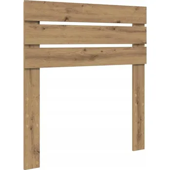 Čelo postele s čelo Artisanový dub 75 cm Kompozitní dřevo