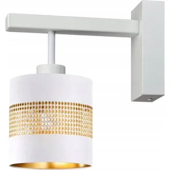 Nástěnné svítidlo Nástěnné svítidlo Ledigo bílé, zlaté E27 40 W