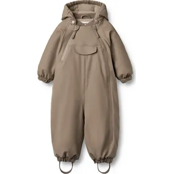 Kojenecká kombinéza WHEAT WHEAT - Wintersuit Evig dry wood hnědá 80