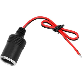 Elektronická stavebnice LaskaKit_cz Konektor automobilového cigaretového zapalovače s vodiči