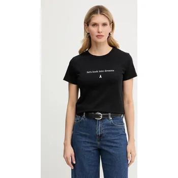 Pánské tričko Tričko Patrizia Pepe 8M1800.J061 černá 99X, vel. 36