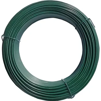Vázací drát Drát vázací, 1,4/2,0mm, 1 svazek (50m), PVC zelené