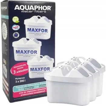 Filtrační konvice Filtrační vložka do filtrační konvice Aquaphor Maxfor B25, 3 ks