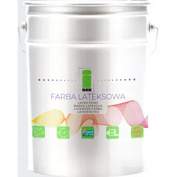 barva na zeď Latexová Barva na stropy a stěny I SEE 10 l BARVA LATEKSOWA H0181 matná