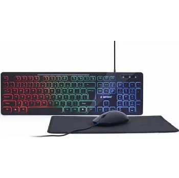 Sada klávesnice a myši Gembird černá