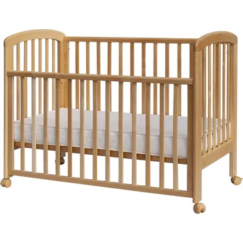 Dětská postýlka Dětská postýlka Scarlett Dona - přírodní - stahovací bočnice - 120 x 60 cm