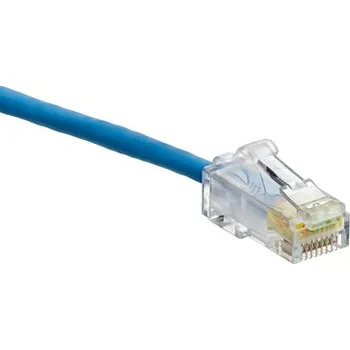 Síťový kabel 6H460-01L Tenký propojovací kabel High-Flex, UTP, kat. 6, AWG28, LSZH, 0,30m, modrý