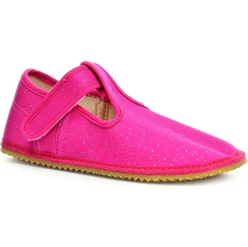 Dívčí obuv Beda Pink shine (BFN-170020/W) barefoot bačkory Velikost boty (EU): 29, Vnitřní délka boty: 183, Vnitřní šířka boty: 76