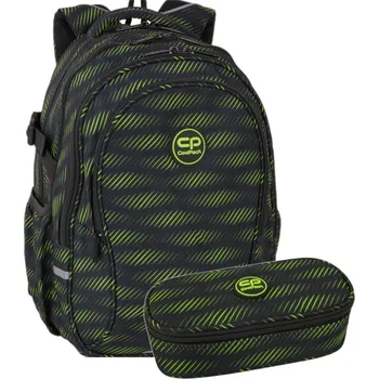 Školní batoh Školní batoh pro mládež CoolPack Limeh, 4.-8. třída, černý, Set