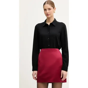 Pánská košile Košile United Colors of Benetton 55M1DQ0CP černá 99X, vel. M