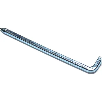 Šroub Skoba zatloukací hranatá, 50x4mm, Zn, 150ks