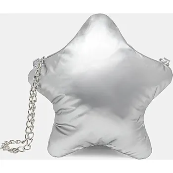 Kabelka Dětská kabelka United Colors of Benetton stříbrná barva, 6K0ZGY00V 6K0ZGY00V.P.Seasonal SLV, vel. ONE SIZE