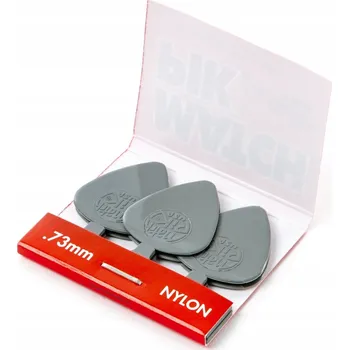 Trsátko Trsátka na kytaru DUNLOP MATCH PIK NYLON - 0,73mm - 6 Ks.
