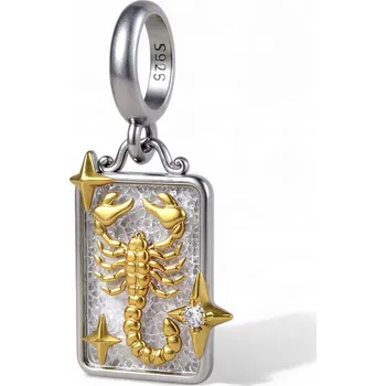 Přívěsek Znamení zvěrokruhu ŠTÍR - Přívěsek ve zlatě a stříbře 925