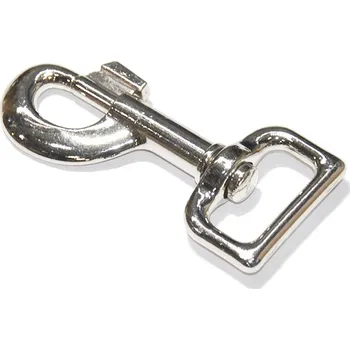 Karabina otočná D2, nerez A4, 70x16mm, 2ks