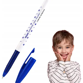 Propiska klasická s hvězdičkami Toma Superfine 0,5 mm Modrá