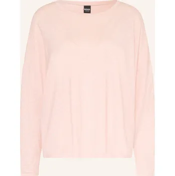 Boss Dámské Pyžamové Tričko B Logo, světle růžová / bílá, 44