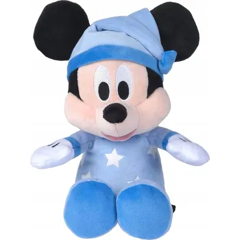 plyšák Plyšová Hračka Simba Toys Mickey Mouse svítící ve tmě 25 cm