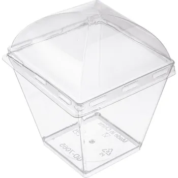 Pohárek s víčkem panna cotta 0,19 l 6 ks ORION