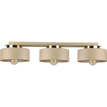 Stropní svítidlo IGNIA 3xE27/60W/230V béžová/zlatá