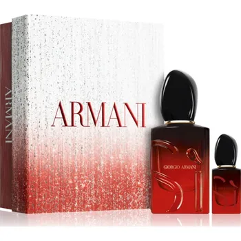 Dámský parfém Armani Sì Armani Sì Passione Intense parfémovaná voda 50 ml + Armani Sì Passione Intense parfémovaná voda 7 ml