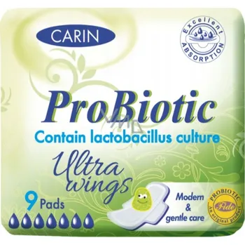 Menstruační vložka Vložky Toal Carin PROBIOTIC Ultra 10x9 ks