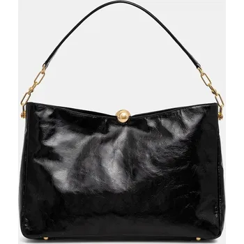 Kabelka Kožená kabelka Furla černá barva, WB01885.BX4100.O6000 99X, vel. ONE SIZE