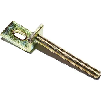 Příslušenství pro plot Držák plotového pole L, M12x150mm, Zn