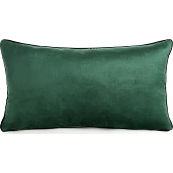 Dekorativní polštářek DEKORAČNÍ POLŠTÁŘ GAJA3 30X50 CM TMAVĚZELENÁ
