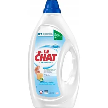 Prací prostředek Le Chat Sensitive prací gel pro citlivou pokožku 1,48l/ 33praní