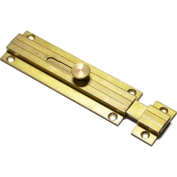 Tesařské kování Zástrč Z3, masivní mosaz, 80mm, 5ks