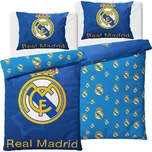 Real Madrid FC Oboustranné povlečení Real Madrid – modré, 100 % bavlna, 140 × 200 cm