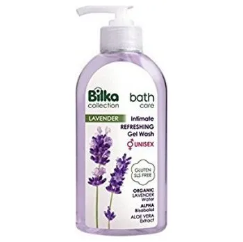 Nestandardní parfém BILKA COLLECTION INTIMO CARE: Gel na intimní hygienu s org. levand. vodou UNISEX 200ml TML K1749