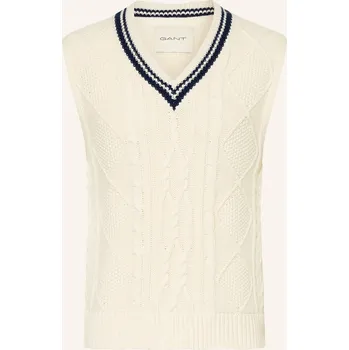 Gant Bezrukávník, krémová