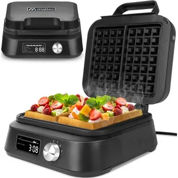 Vaflovač Delicia Pro 2200 W – Vaflovač s LCD displejem a 5 úrovněmi pečení